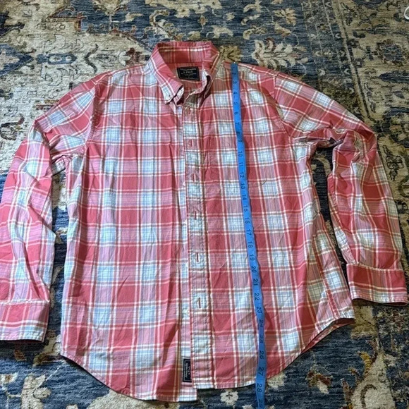 A&F abercrombie & fitch long sleeve button down dress shirt size small men - Picture 3 of 8